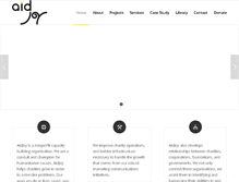 Tablet Screenshot of aidjoy.org